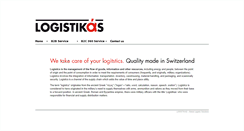 Desktop Screenshot of logistikas.ch