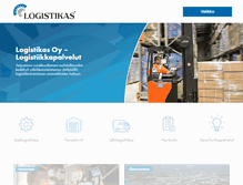 Tablet Screenshot of logistikas.fi